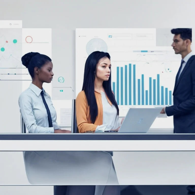 Diagram of AI integration into business processes
